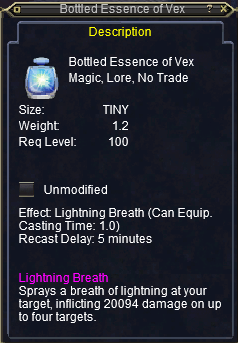 Bottled Essence of Vex